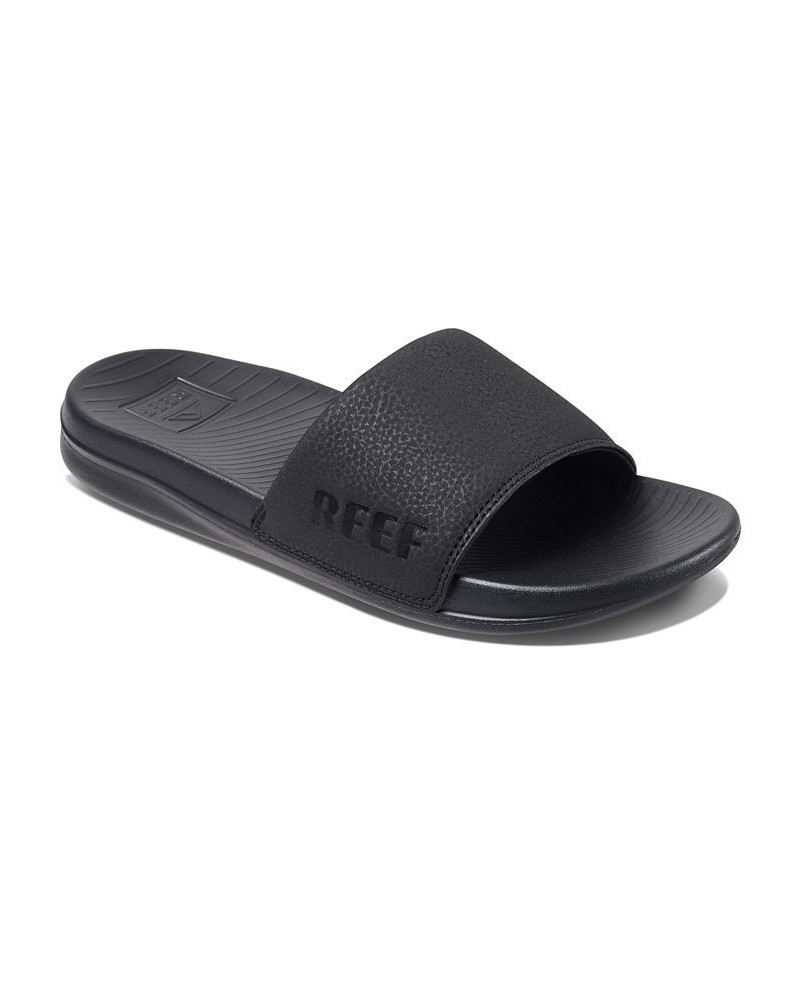 Women's One Slides Black $14.62 Shoes