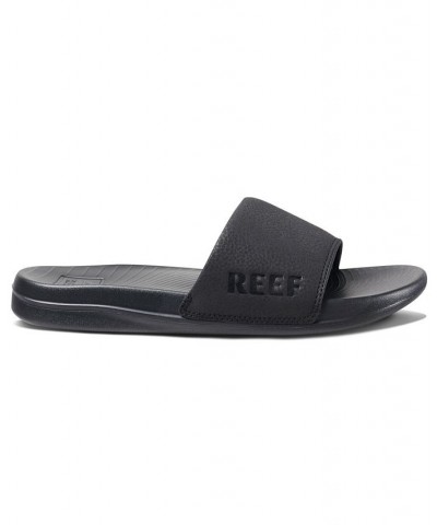 Women's One Slides Black $14.62 Shoes