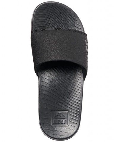 Women's One Slides Black $14.62 Shoes