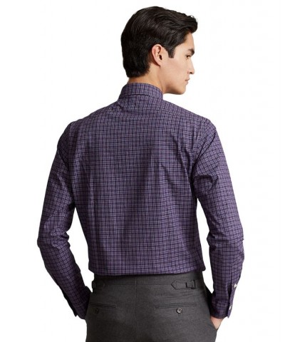 Men's Classic-Fit Plaid Stretch Poplin Shirt Multi $29.05 Shirts