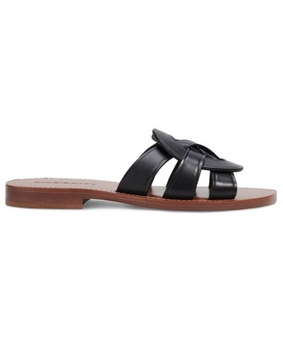 Issa "C" Emblem Slide Sandals Pink $64.35 Shoes