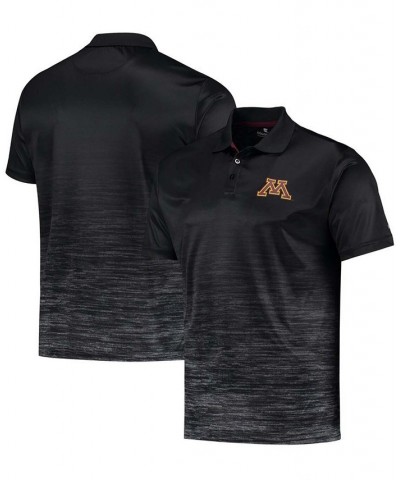 Men's Black Minnesota Golden Gophers Marshall Polo $29.00 Polo Shirts