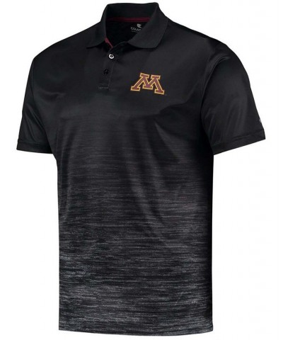 Men's Black Minnesota Golden Gophers Marshall Polo $29.00 Polo Shirts