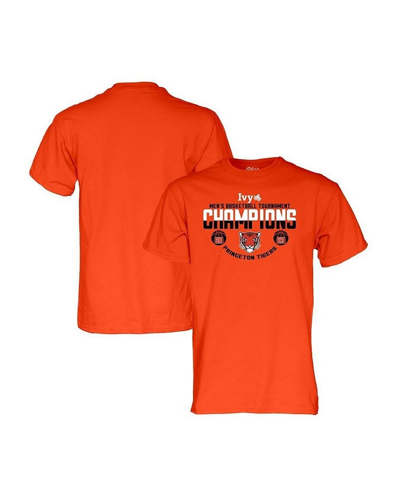 Men's Orange Princeton Tigers 2023 Ivy League Men's Basketball Conference Tournament Champions T-shirt $21.59 T-Shirts