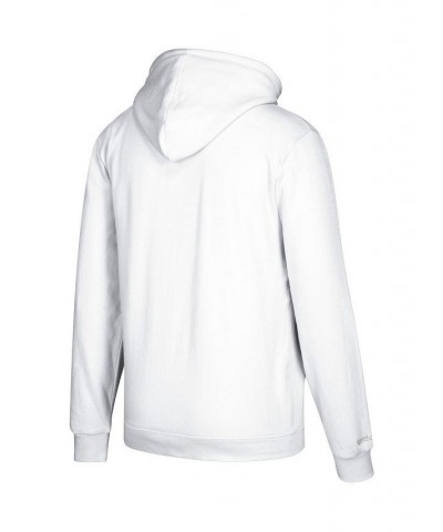 Men's White Miami Dolphins Classic Helmet Pullover Hoodie $34.40 Sweatshirt