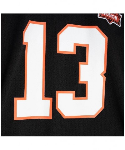 Men's Ken Riley Black Cincinnati Bengals 1981 Authentic Retired Player Jersey $140.70 Jersey