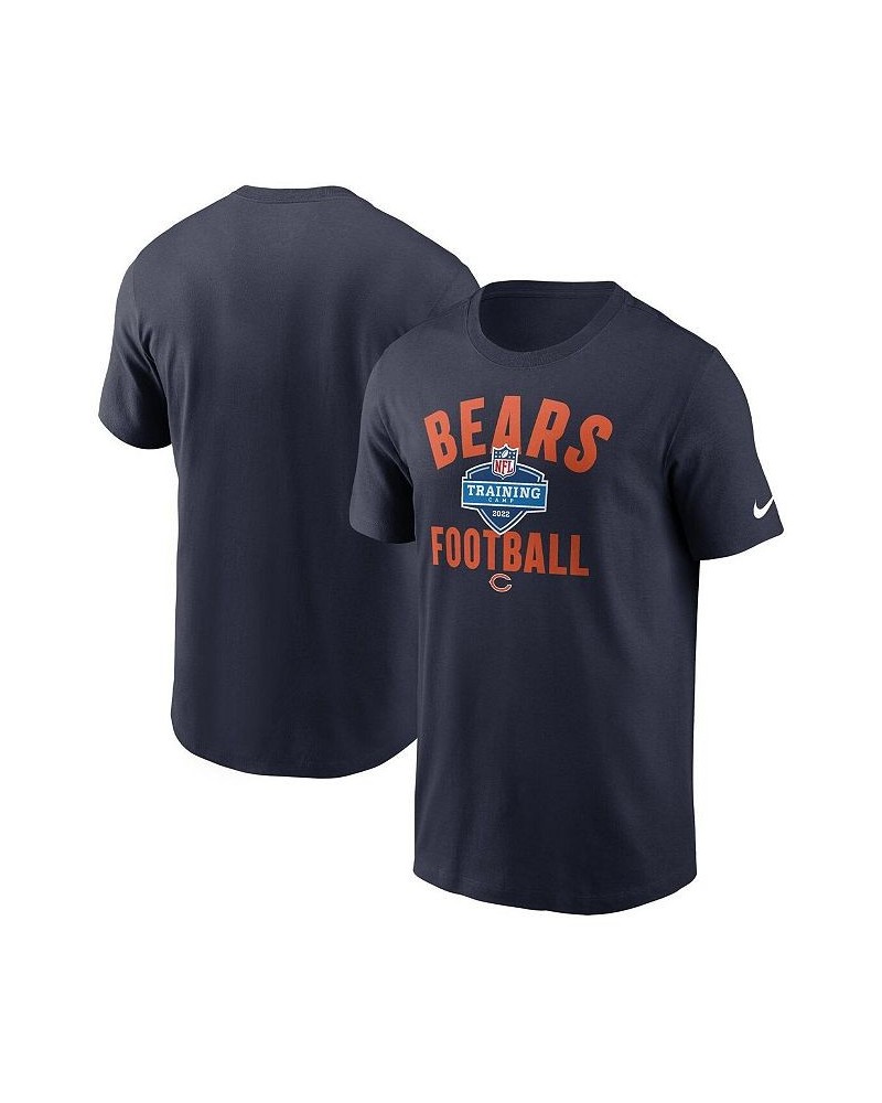 Men's Navy Chicago Bears 2022 Training Camp Athletic T-shirt $22.05 T-Shirts