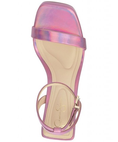 Adonia Ankle-Strap Platform Sandals Pink $39.60 Shoes