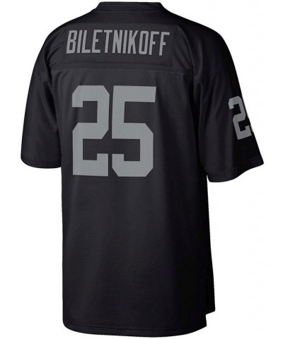 Men's Fred Biletnikoff Black Las Vegas Raiders Retired Player Legacy Replica Jersey $62.40 Jersey