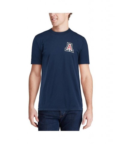 Men's Navy Arizona Wildcats Baseball Flag Comfort Colors T-shirt $23.93 T-Shirts