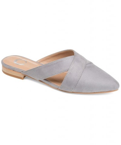 Women's Giada Mules Gray $39.20 Shoes