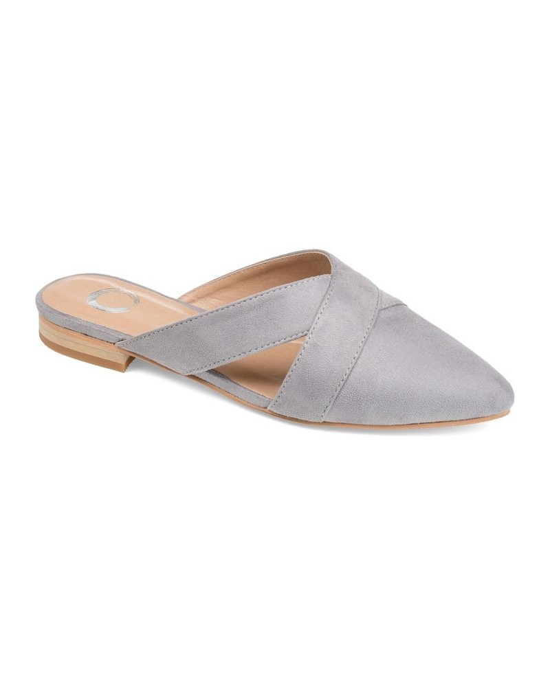 Women's Giada Mules Gray $39.20 Shoes