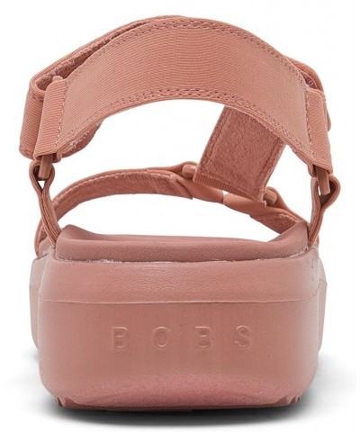 Women's BOBS Pop Ups 3 Sandals Pink $27.95 Shoes