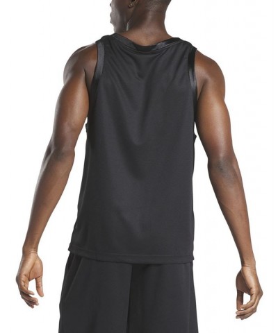 Men's Basketball Mesh Logo Tank Black $24.75 T-Shirts