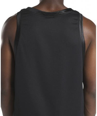 Men's Basketball Mesh Logo Tank Black $24.75 T-Shirts