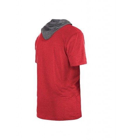 Men's Red Cincinnati Reds Team Hoodie T-shirt $31.89 T-Shirts