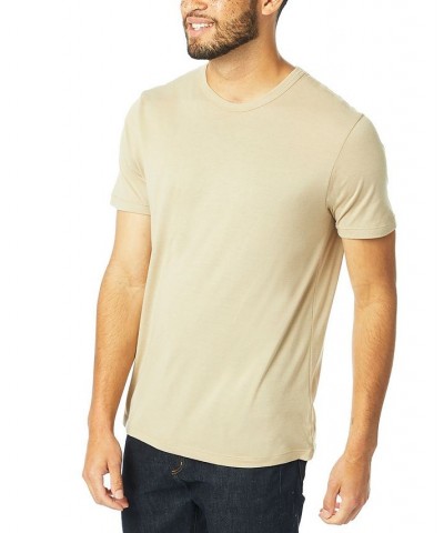 Men's Modal Tri-Blend Crewneck T-shirt Desert Tan $17.63 T-Shirts