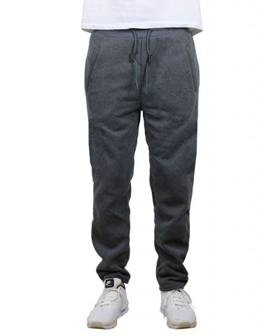 Men's Classic Open Bottom Fleece Sweatpants PD02 $19.59 Pants