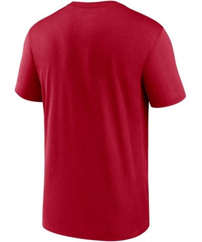 Men's Big and Tall Red Atlanta Falcons Team Legend Icon Performance T-shirt $20.70 T-Shirts