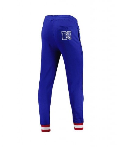 Men's Royal New York Giants Blitz Fleece Jogger Pants $53.00 Pants