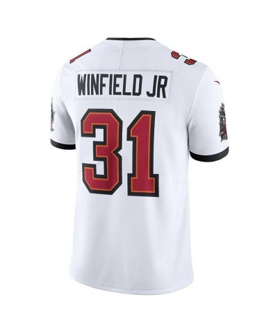 Men's Antoine Winfield White Tampa Bay Buccaneers Vapor Limited Player Jersey $57.20 Jersey