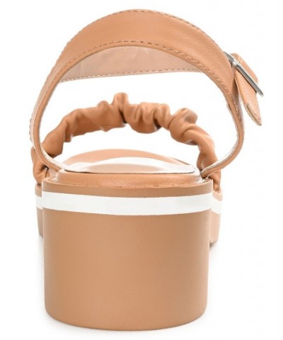 Women's Dexxla Sandals Tan/Beige $48.00 Shoes