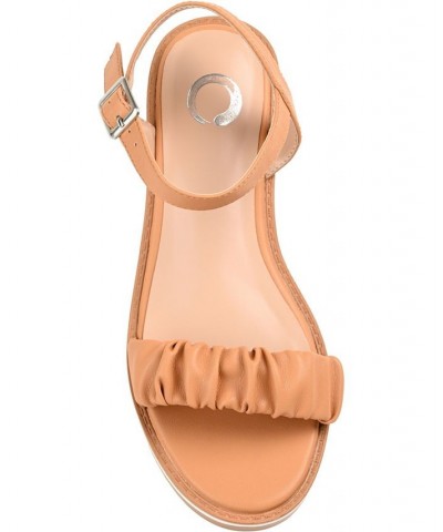 Women's Dexxla Sandals Tan/Beige $48.00 Shoes