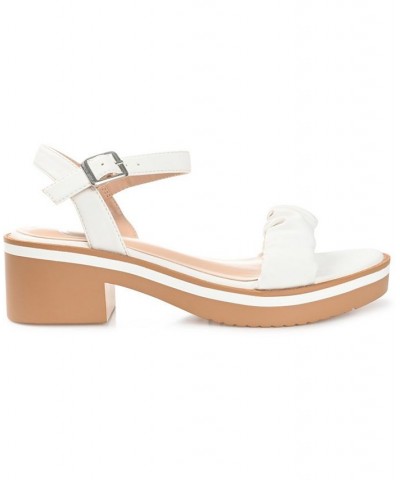 Women's Dexxla Sandals Tan/Beige $48.00 Shoes