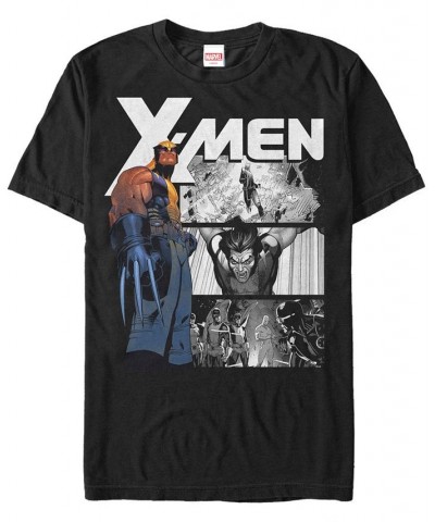 Marvel Men's Comic Collection X-Men The Wolverine Short Sleeve T-Shirt Black $16.10 T-Shirts