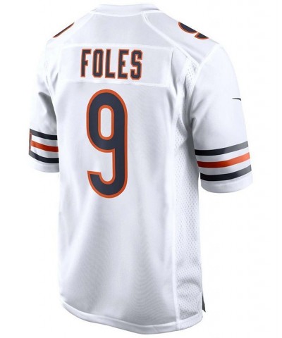 Men's Nick Foles White Chicago Bears Game Jersey $44.94 Jersey