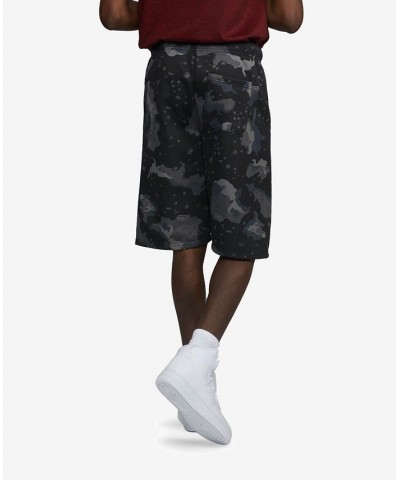 Men's Big and Tall Standardized Fleece Shorts Black 2 $25.92 Shorts