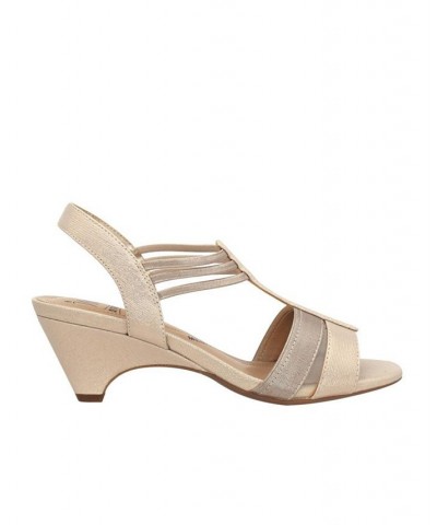 Women's Estrella Memory Foam Stretch Dress Sandal PD02 $39.20 Shoes