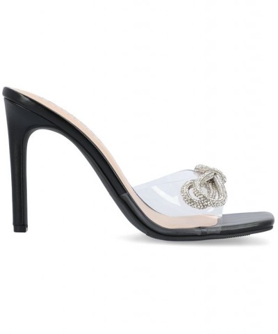 Women's Fenella Lucite Stilettos Black $44.00 Shoes