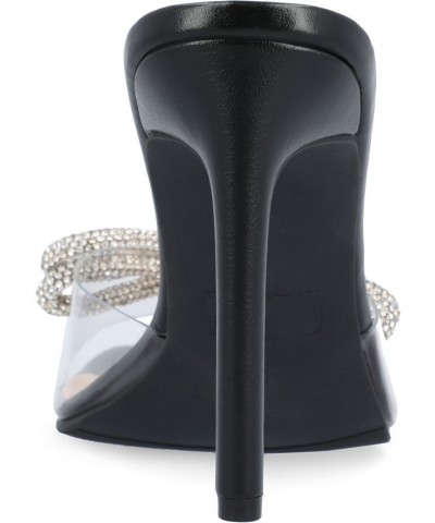 Women's Fenella Lucite Stilettos Black $44.00 Shoes