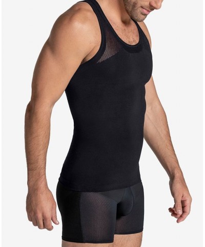 Crew Neck Seamless Compression Tank White $30.55 Undershirt