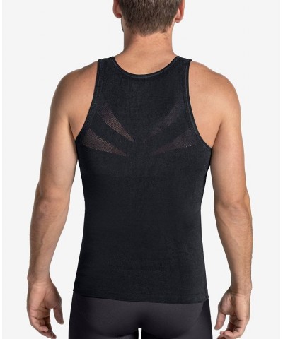 Crew Neck Seamless Compression Tank White $30.55 Undershirt