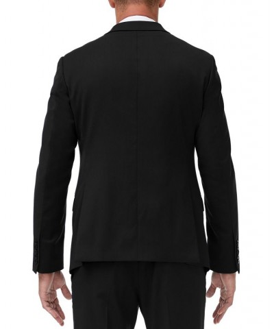 Armani Exchange Men's Slim-Fit Black Solid Suit Separates Black $189.15 Suits