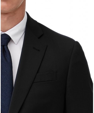 Armani Exchange Men's Slim-Fit Black Solid Suit Separates Black $189.15 Suits