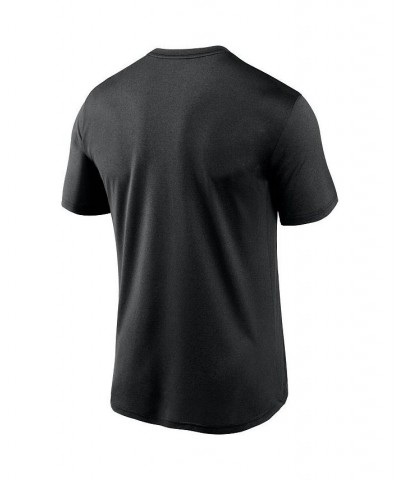 Men's Black New Orleans Saints Fan Gear Legend Football Performance T-shirt $15.84 T-Shirts