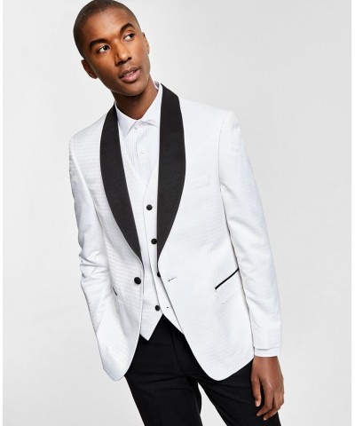 Men's Slim-Fit Tuxedo Suit Separates White $36.80 Suits