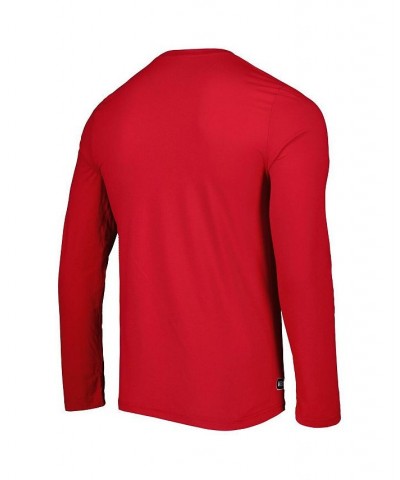 Men's Cardinal Arizona Cardinals Combine Authentic Home Stadium Long Sleeve T-shirt $15.84 T-Shirts