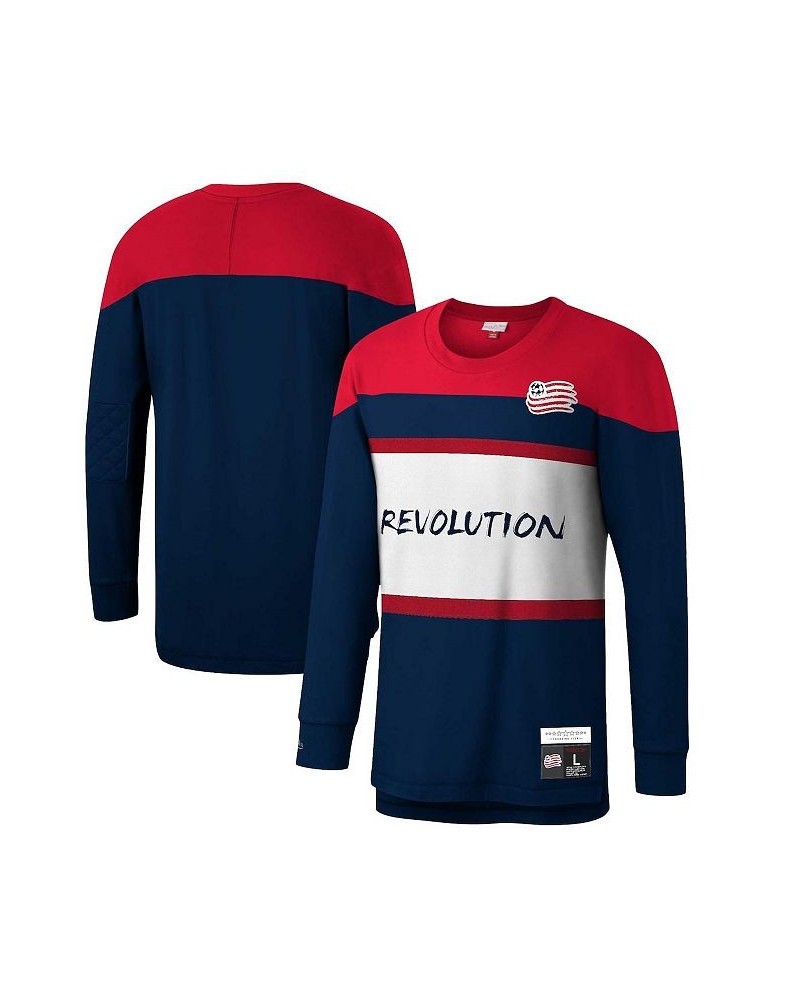 Men's Navy New England Revolution Since '96 Long Sleeve T-shirt $51.29 T-Shirts