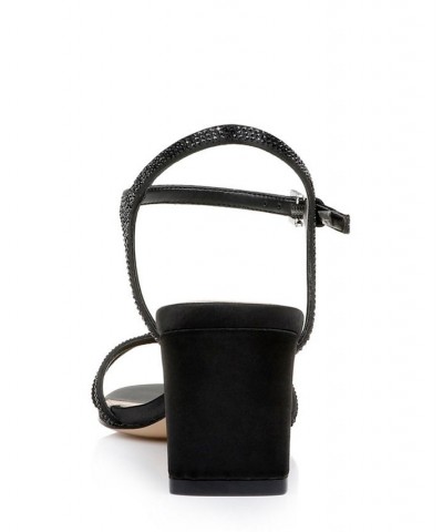 Women's Omari II Evening Sandals Black $48.51 Shoes