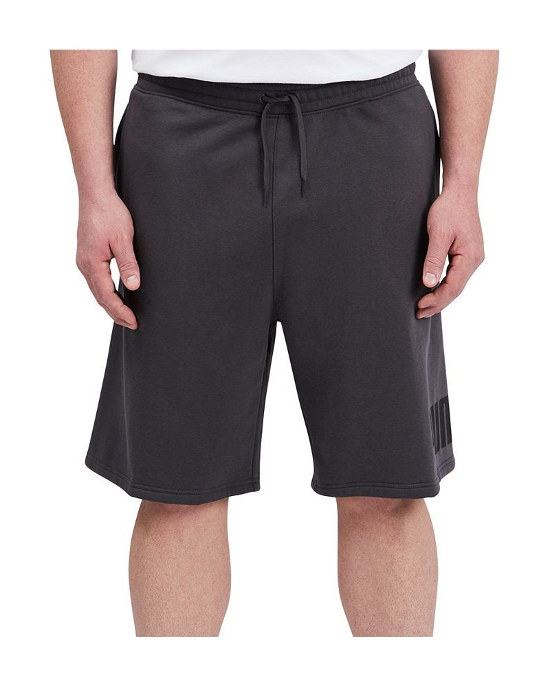 Men's Elastic Drawstring 10" Shorts Ashpalt $14.56 Shorts