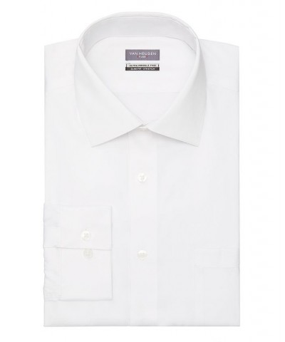 Men's Flex Collar Slim Fit Dress Shirt White $20.13 Dress Shirts