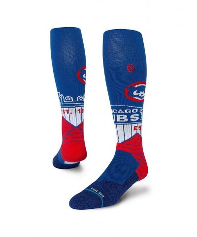 Men's Chicago Cubs Cubby Bear Diamond Pro Team Tube Socks $14.62 Socks