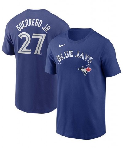 Men's Vladimir Guerrero Jr. Royal Toronto Blue Jays Name Number T-shirt $26.49 T-Shirts