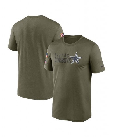 Men's Olive Dallas Cowboys 2022 Salute to Service Legend Team T-shirt $32.99 T-Shirts