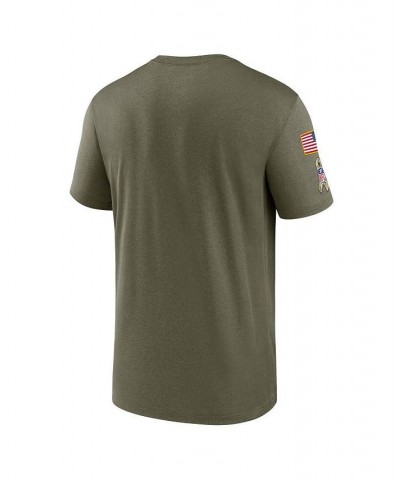 Men's Olive Dallas Cowboys 2022 Salute to Service Legend Team T-shirt $32.99 T-Shirts