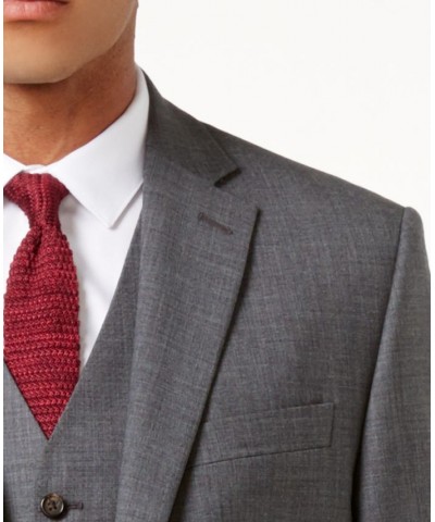 Solid Ultraflex Classic-Fit Wool Jacket Gray $179.40 Blazers